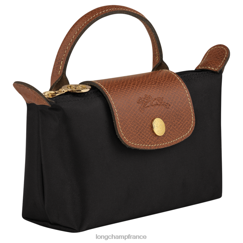 noir femmes pochette originale le pliage avec poignée maroquinerie Longchamp Z6ZTP662
