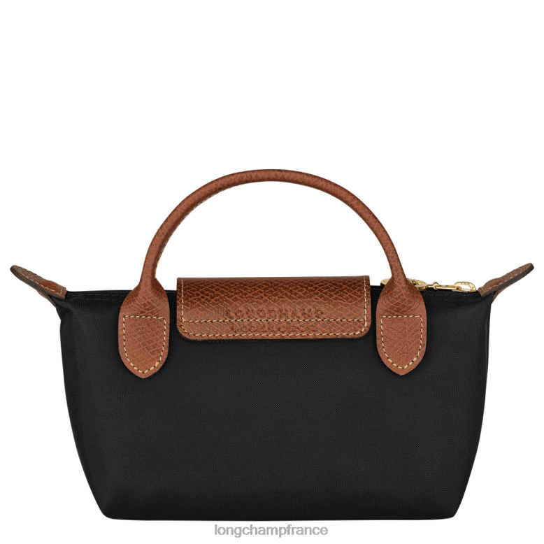 noir femmes pochette originale le pliage avec poignée maroquinerie Longchamp Z6ZTP662