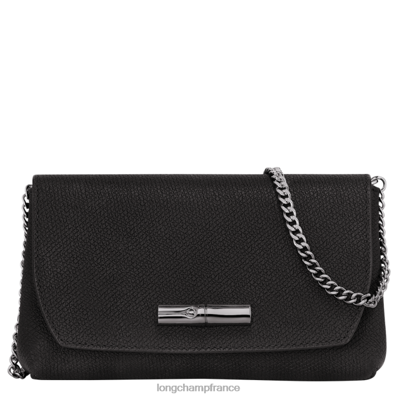 noir femmes pochette roseau maroquinerie Longchamp Z6ZTP250
