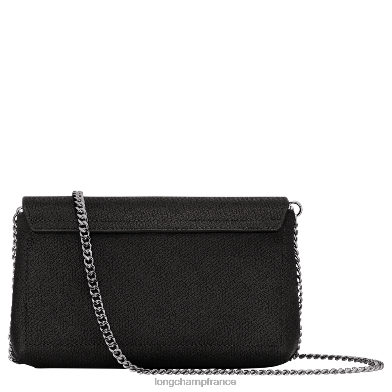 noir femmes pochette roseau maroquinerie Longchamp Z6ZTP250