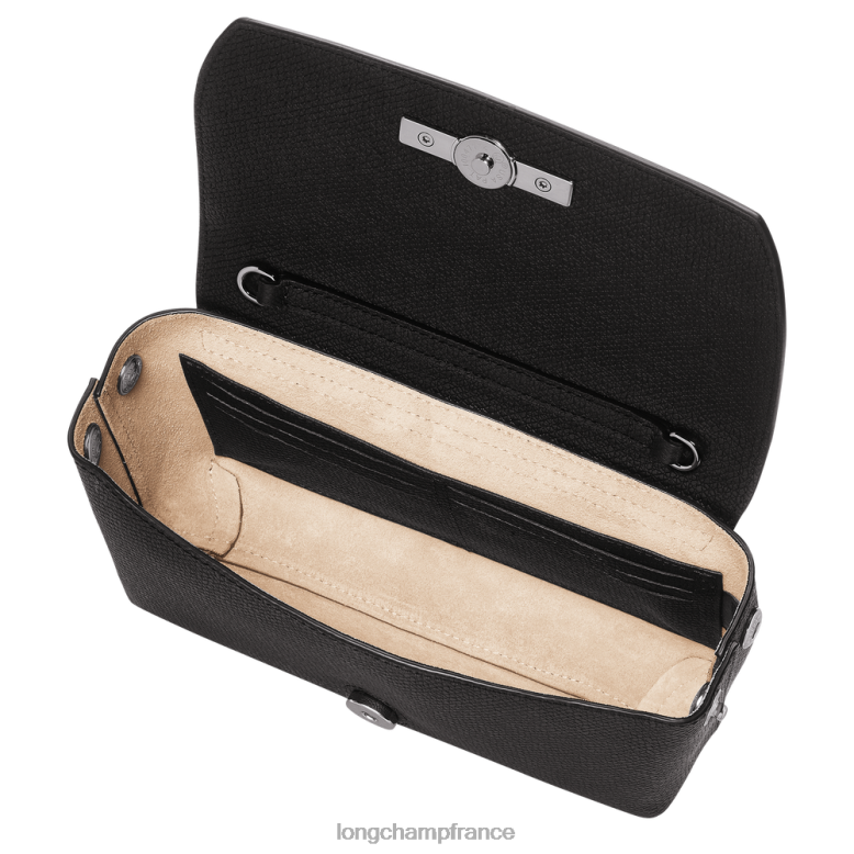 noir femmes pochette roseau maroquinerie Longchamp Z6ZTP250