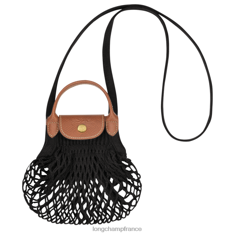 noir femmes sac en filet le pliage maroquinerie Longchamp Z6ZTP218