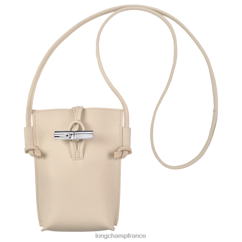 papier femmes coque de téléphone roseau avec dentelle maroquinerie Longchamp Z6ZTP686