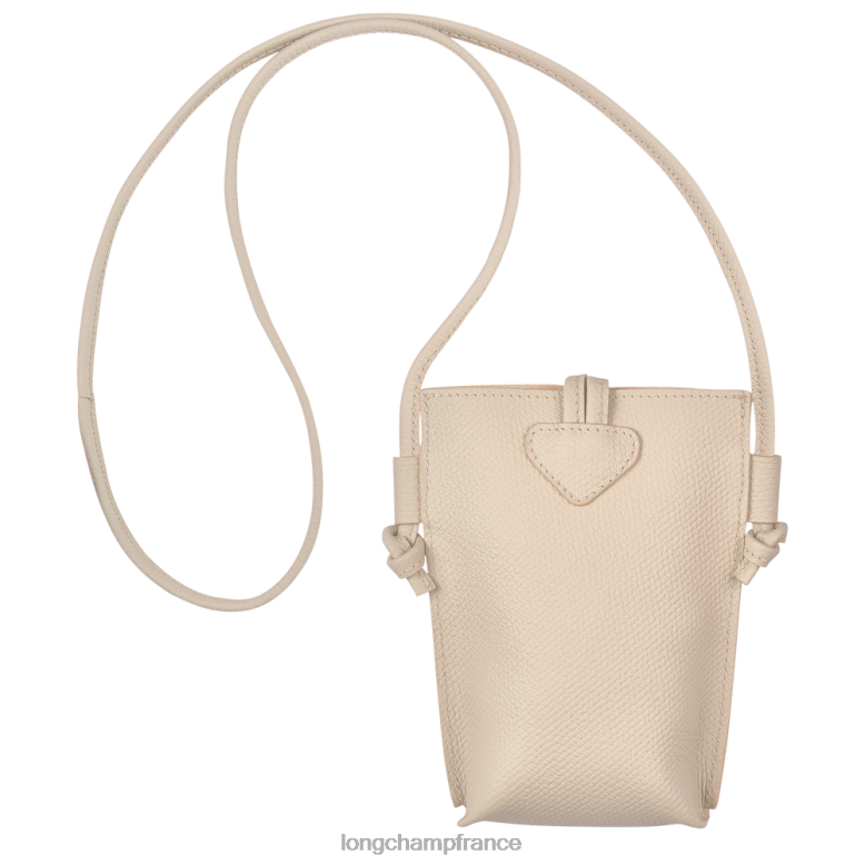 papier femmes coque de téléphone roseau avec dentelle maroquinerie Longchamp Z6ZTP686