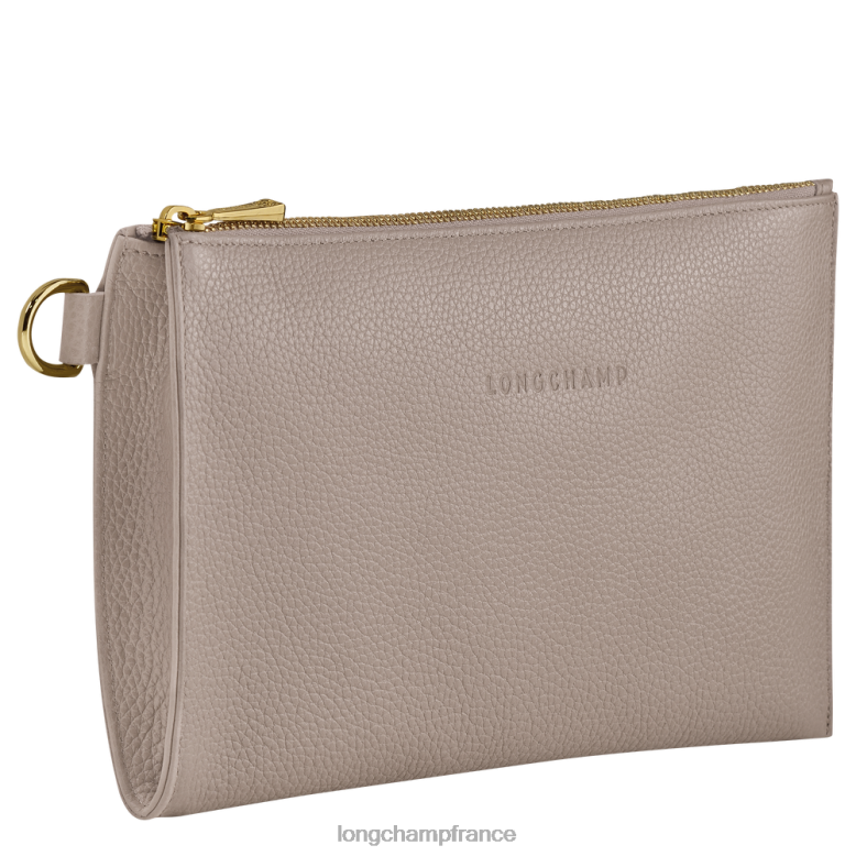 tourterelle femmes pochette le foulonne maroquinerie Longchamp Z6ZTP703