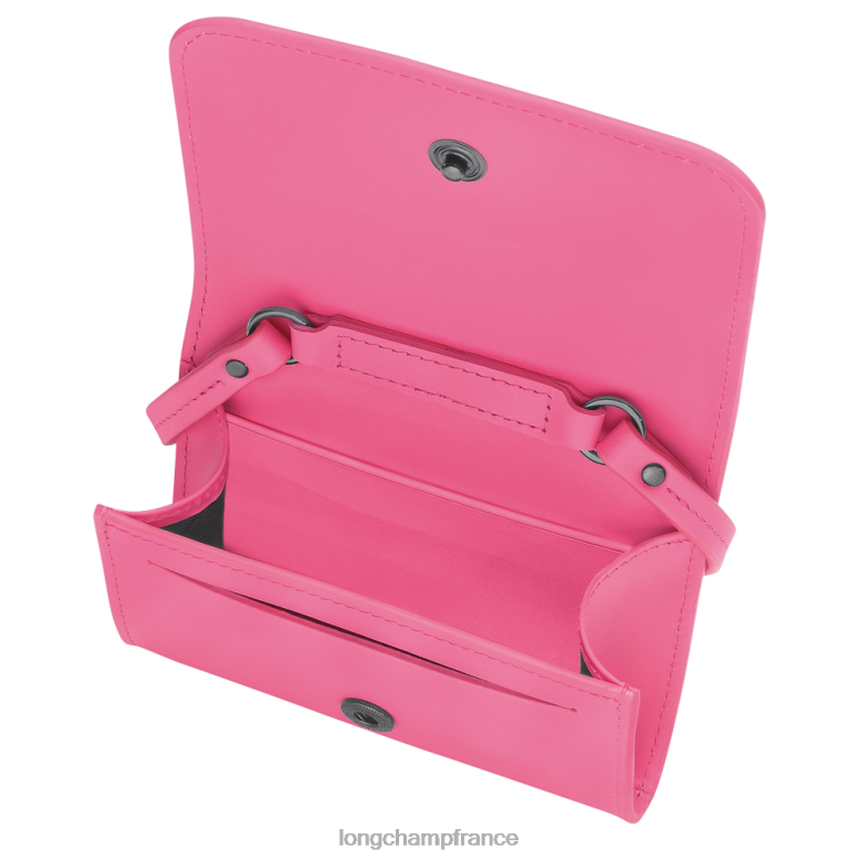 bonbons femmes porte-monnaie box-trot avec lacet en cuir maroquinerie Longchamp Z6ZTP515