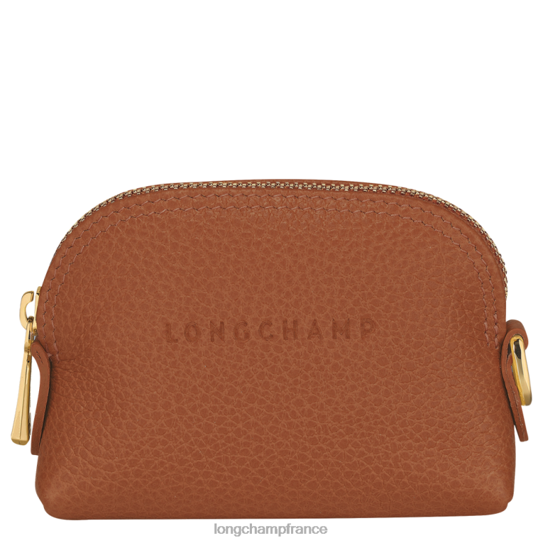 caramel femmes porte-monnaie le foulonne maroquinerie Longchamp Z6ZTP526