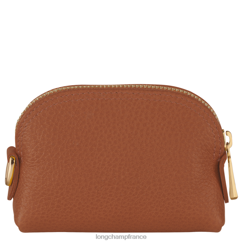 caramel femmes porte-monnaie le foulonne maroquinerie Longchamp Z6ZTP526