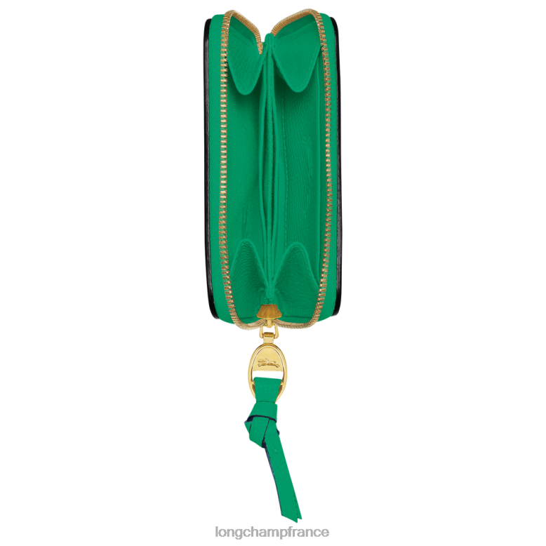 herbe/feu vert femmes porte-monnaie boîte aux lettres maroquinerie Longchamp Z6ZTP540