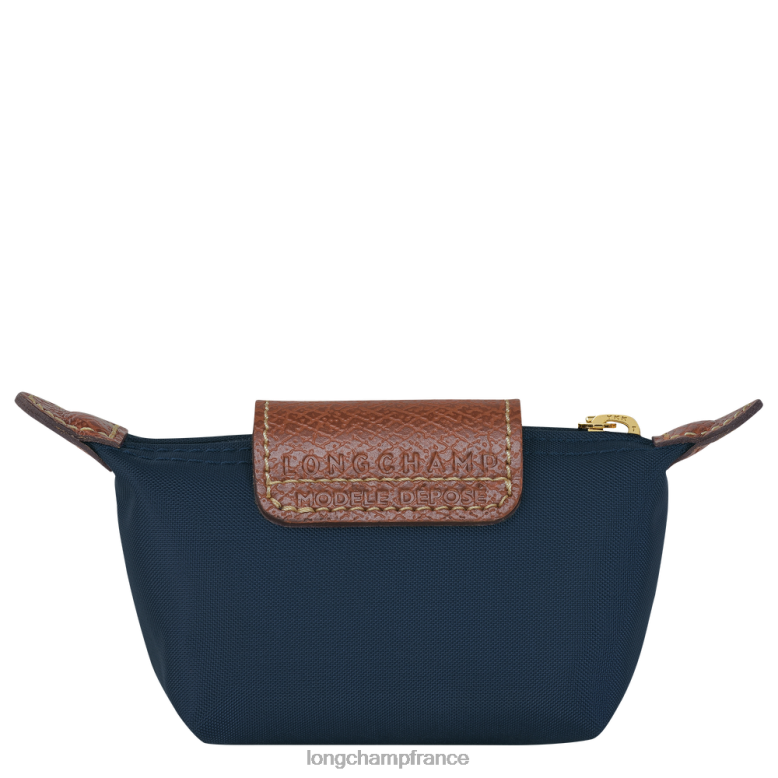 marine femmes porte-monnaie original le pliage maroquinerie Longchamp Z6ZTP502