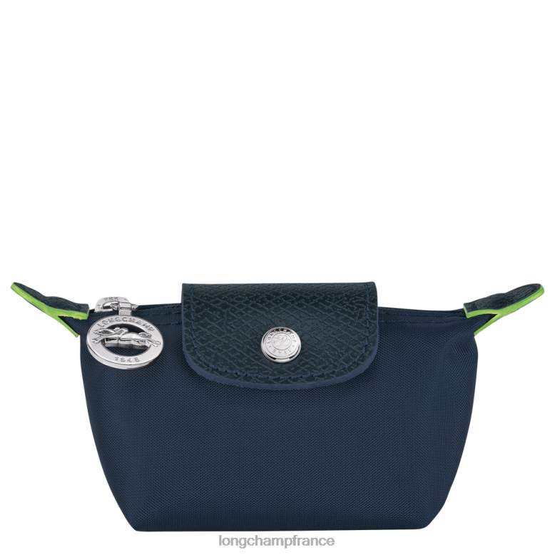 marine femmes porte-monnaie vert le pliage maroquinerie Longchamp Z6ZTP510