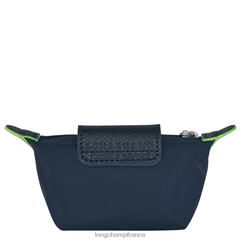 marine femmes porte-monnaie vert le pliage maroquinerie Longchamp Z6ZTP510