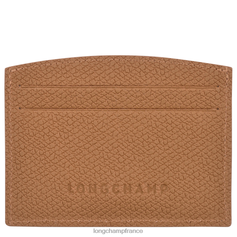 naturel femmes porte-cartes roseau maroquinerie Longchamp Z6ZTP637