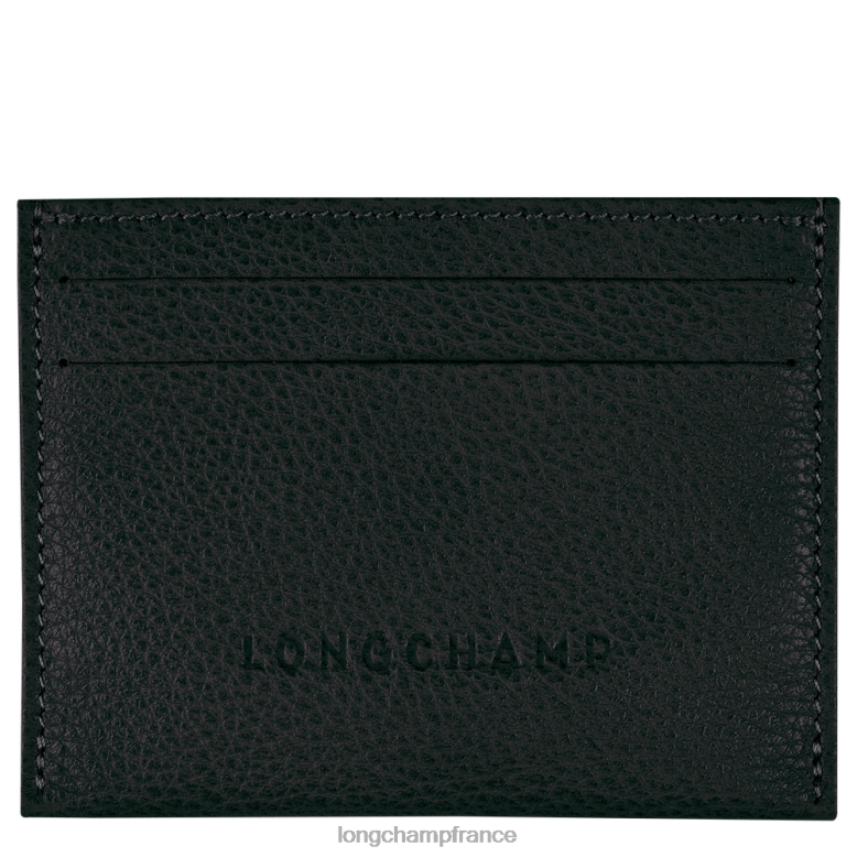 noir femmes porte-carte le foulonne maroquinerie Longchamp Z6ZTP643