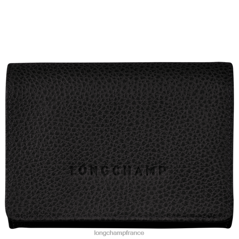 noir femmes porte-monnaie le foulonne maroquinerie Longchamp Z6ZTP521