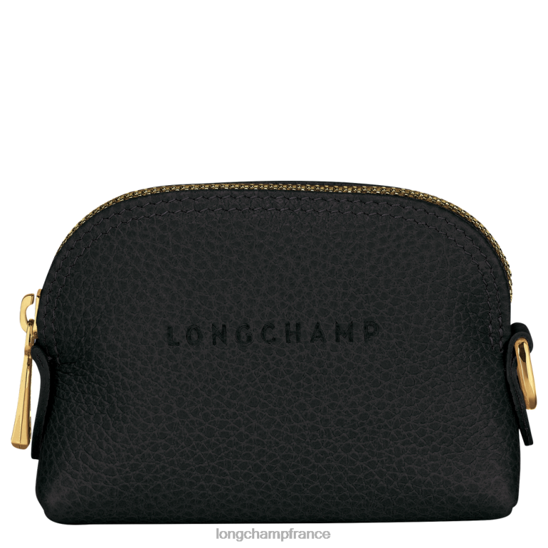 noir femmes porte-monnaie le foulonne maroquinerie Longchamp Z6ZTP524