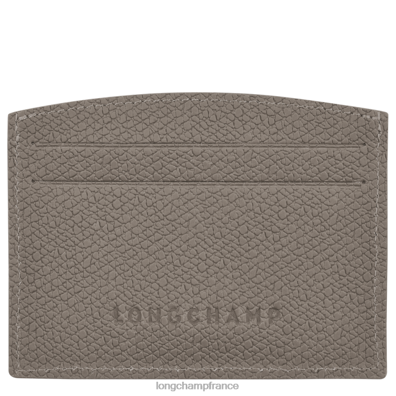 tourterelle femmes porte-cartes roseau maroquinerie Longchamp Z6ZTP641