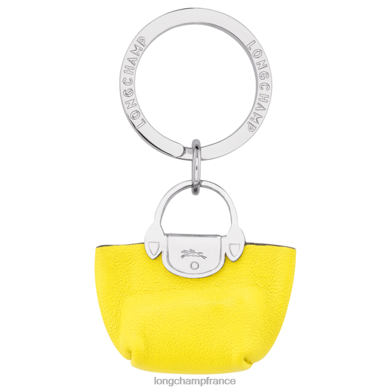 citron femmes le pliage cuir porte-clés pliage maroquinerie Longchamp Z6ZTP736
