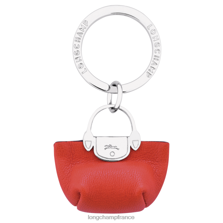 orange femmes le pliage cuir porte-clés pliage maroquinerie Longchamp Z6ZTP735