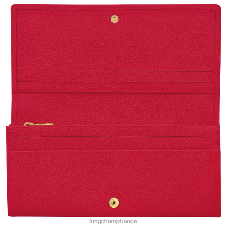 amour femmes portefeuille continental le foulonne maroquinerie Longchamp Z6ZTP611