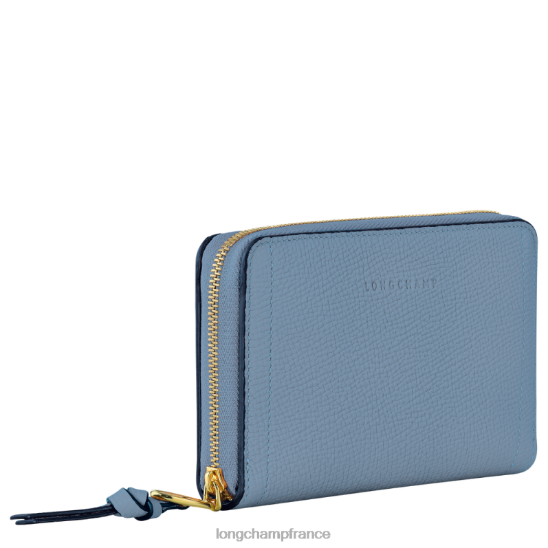 ardoise femmes portefeuille de boîte aux lettres maroquinerie Longchamp Z6ZTP616
