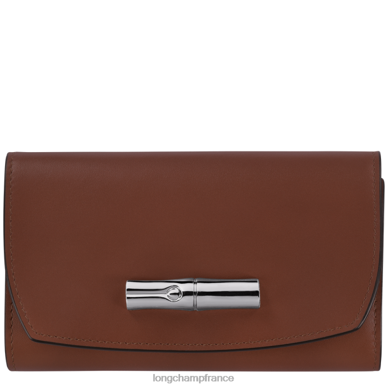 ébène femmes portefeuille roseau maroquinerie Longchamp Z6ZTP562