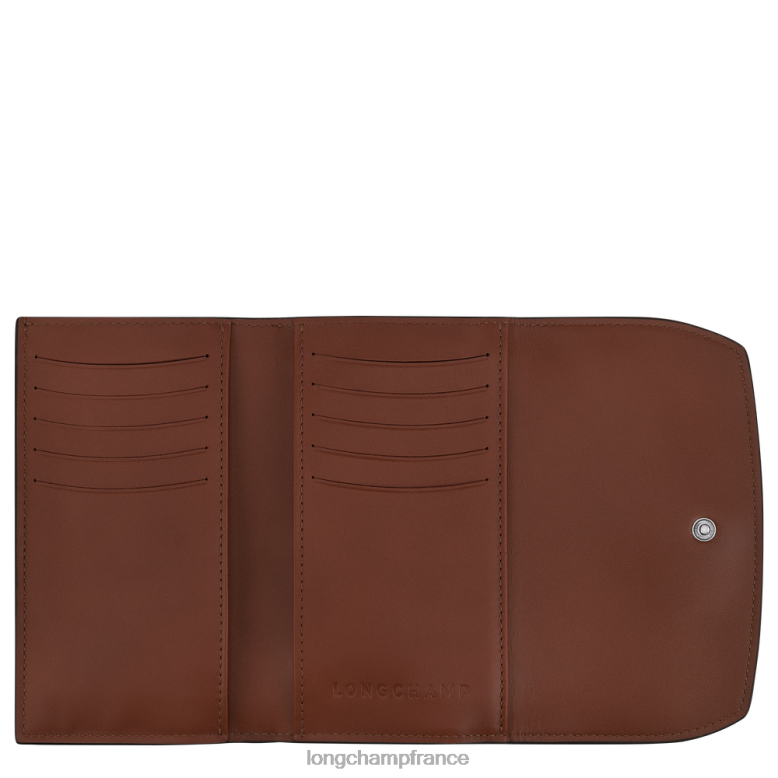 ébène femmes portefeuille roseau maroquinerie Longchamp Z6ZTP562