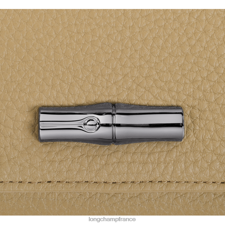 beige femmes portefeuille essentiel roseau maroquinerie Longchamp Z6ZTP572