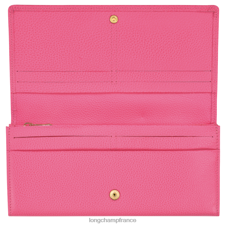 bonbons femmes portefeuille continental le foulonne maroquinerie Longchamp Z6ZTP607