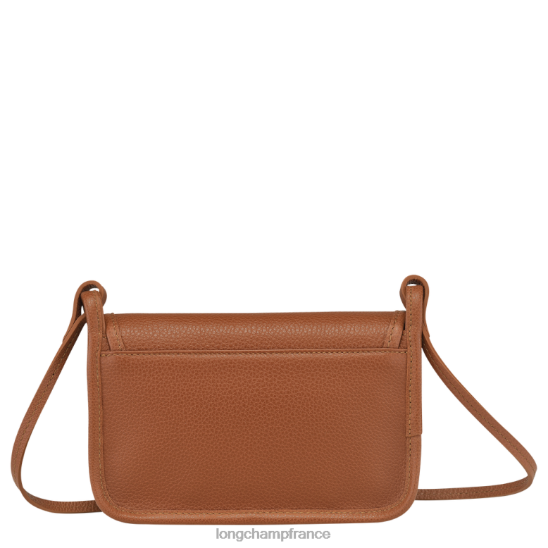 caramel femmes portefeuille le foulonne sur chaîne maroquinerie Longchamp Z6ZTP329