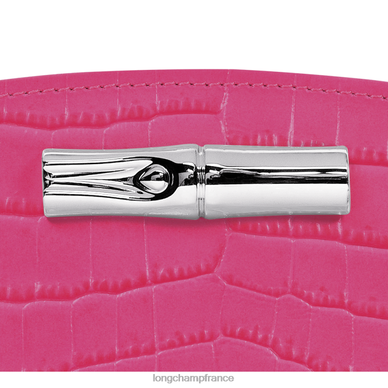fuchsia femmes portefeuille roseau maroquinerie Longchamp Z6ZTP593