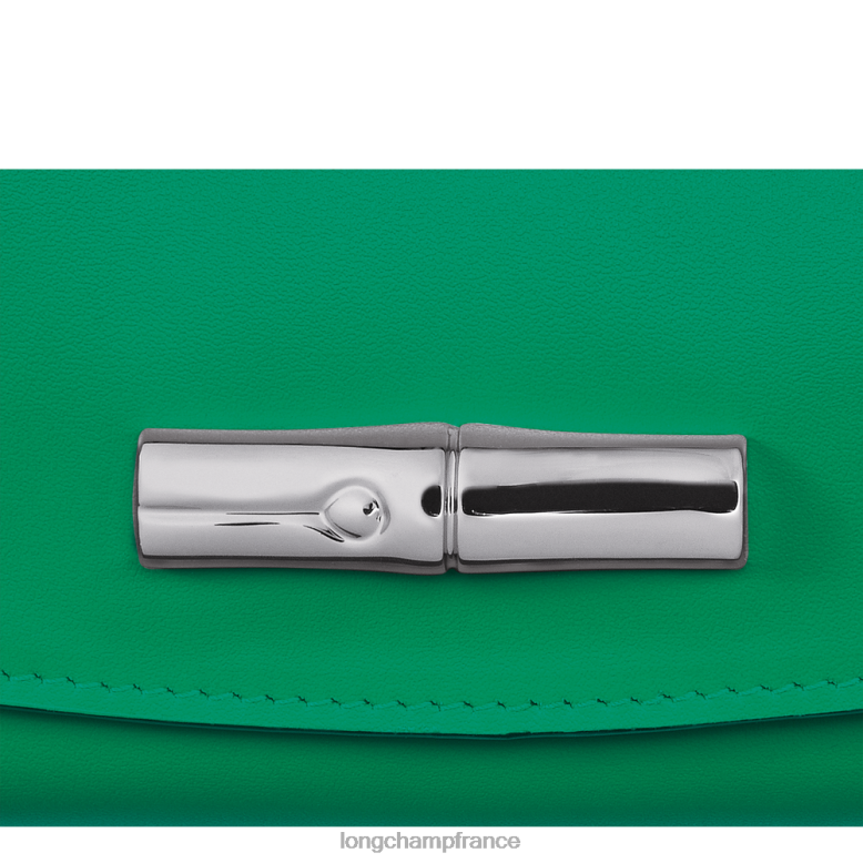 herbe/feu vert femmes portefeuille roseau maroquinerie Longchamp Z6ZTP563