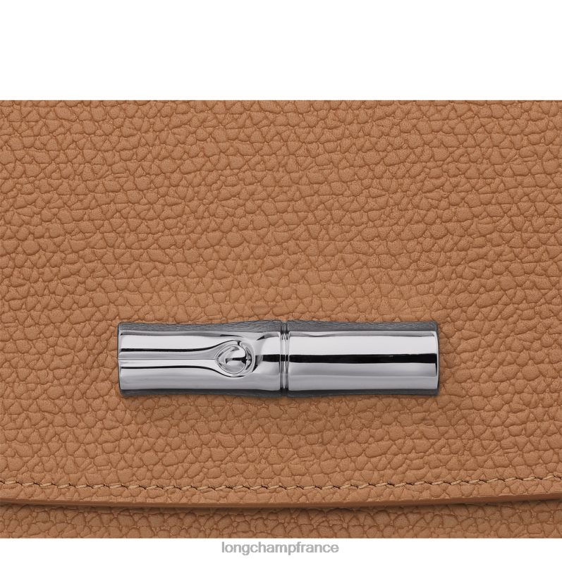 naturel femmes portefeuille continental roseau maroquinerie Longchamp Z6ZTP588