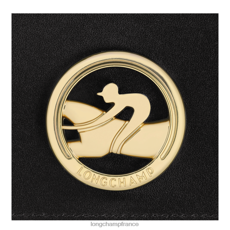 noir femmes portefeuille box-trot maroquinerie Longchamp Z6ZTP554