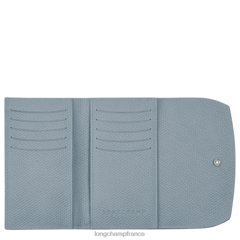 nuage bleu femmes portefeuille roseau maroquinerie Longchamp Z6ZTP579