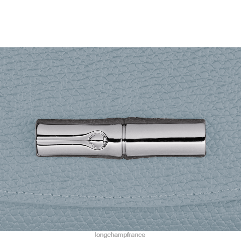 nuage bleu femmes portefeuille roseau maroquinerie Longchamp Z6ZTP579