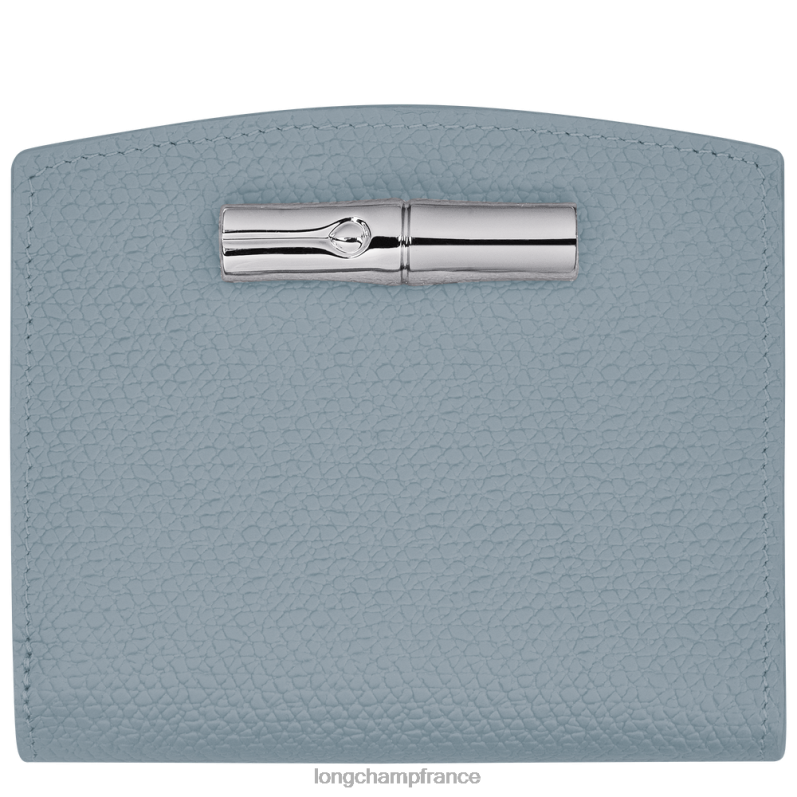 nuage bleu femmes portefeuille roseau maroquinerie Longchamp Z6ZTP585