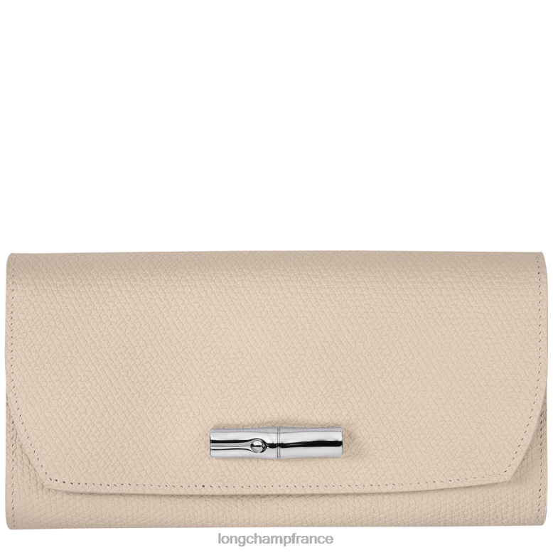 papier femmes portefeuille continental roseau maroquinerie Longchamp Z6ZTP590