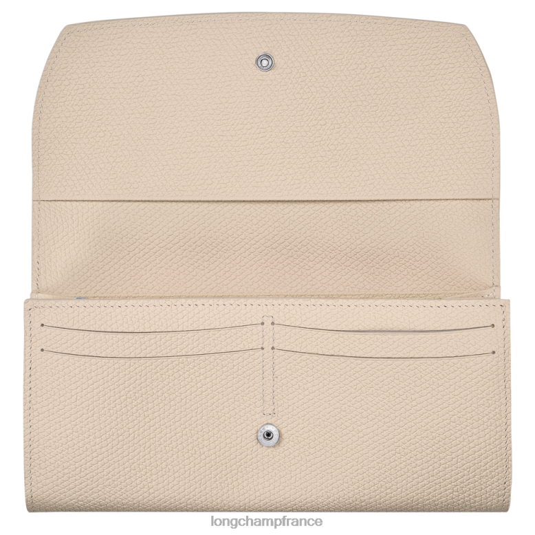 papier femmes portefeuille continental roseau maroquinerie Longchamp Z6ZTP590
