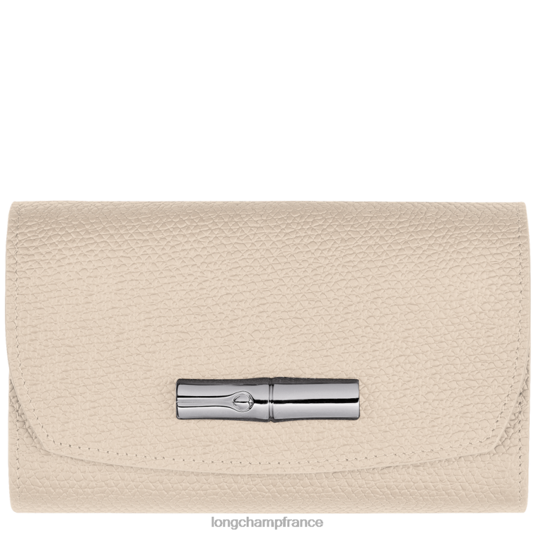 papier femmes portefeuille roseau maroquinerie Longchamp Z6ZTP578
