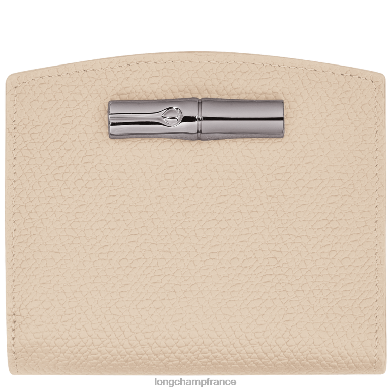papier femmes portefeuille roseau maroquinerie Longchamp Z6ZTP584