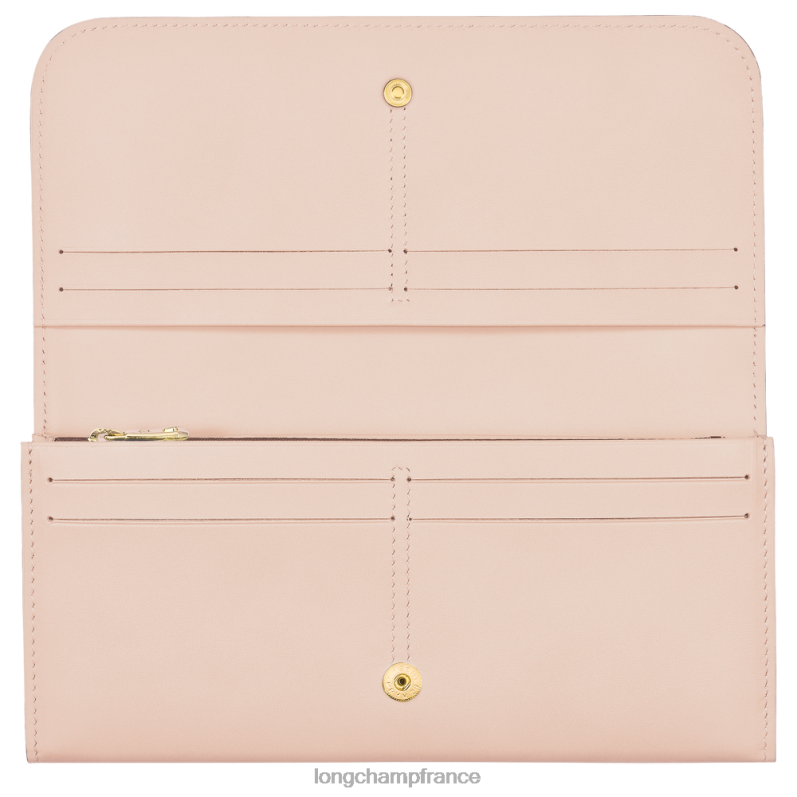 rose pâle femmes portefeuille continental box-trot maroquinerie Longchamp Z6ZTP561