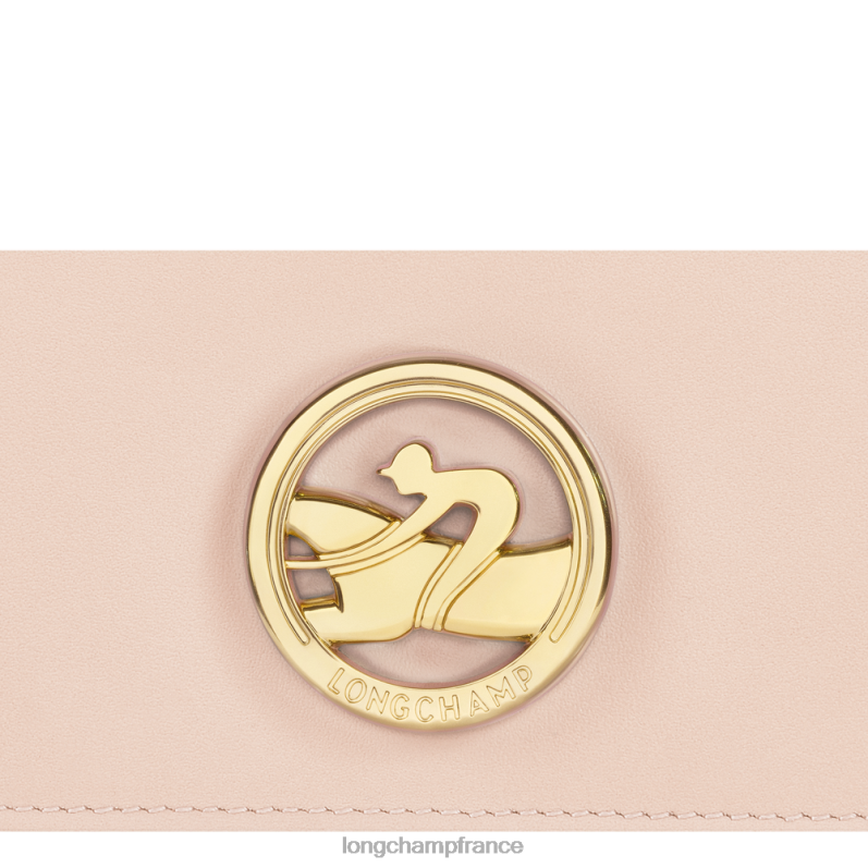 rose pâle femmes portefeuille continental box-trot maroquinerie Longchamp Z6ZTP561