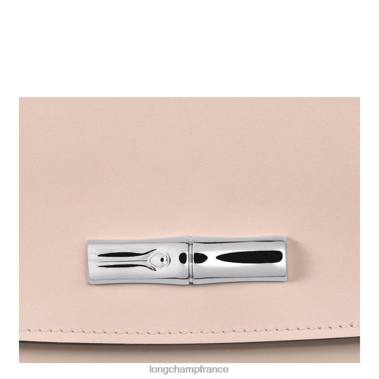 rose pâle femmes portefeuille continental roseau maroquinerie Longchamp Z6ZTP567