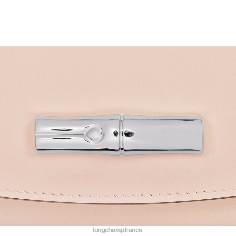 rose pâle femmes portefeuille roseau maroquinerie Longchamp Z6ZTP564