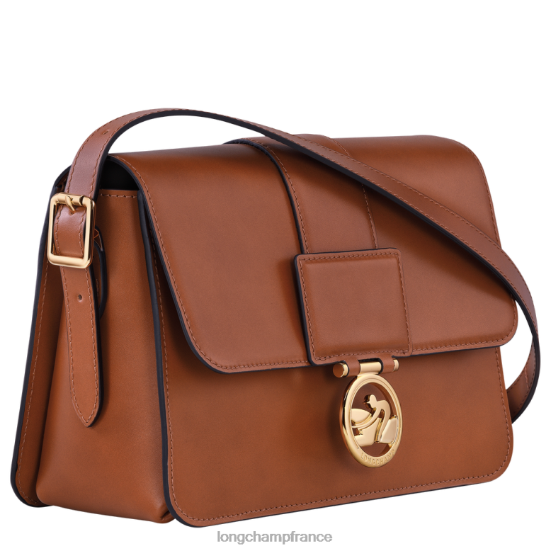 Cognac femmes sac à bandoulière box-trot Sacs Longchamp Z6ZTP233