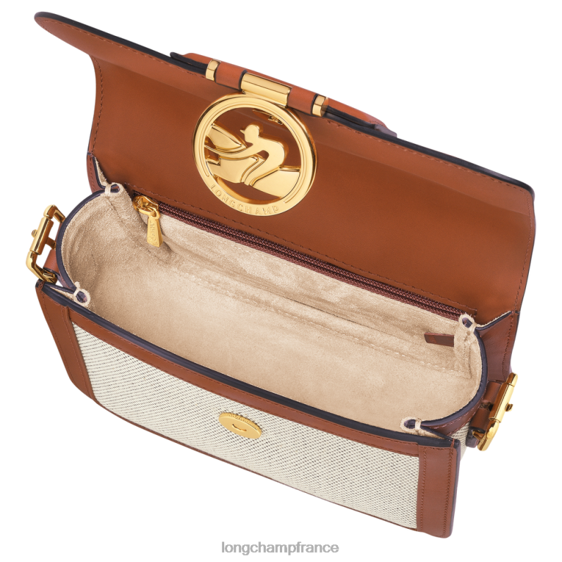 Cognac femmes sac à bandoulière box-trot Sacs Longchamp Z6ZTP243