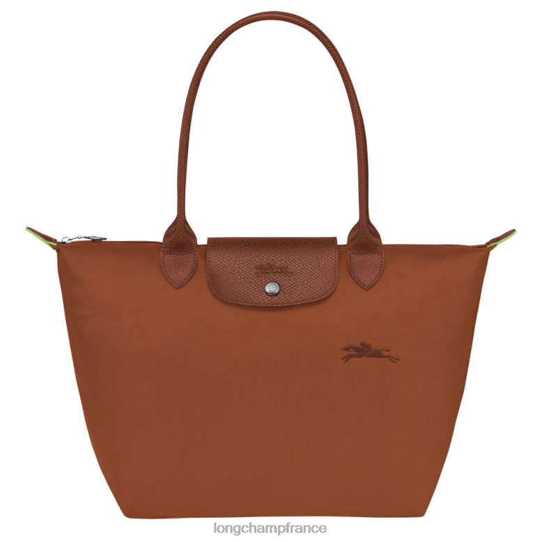 Cognac femmes sac cabas vert le pliage Sacs Longchamp Z6ZTP410