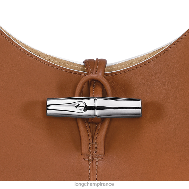Cognac femmes sac hobo roseau Sacs Longchamp Z6ZTP382