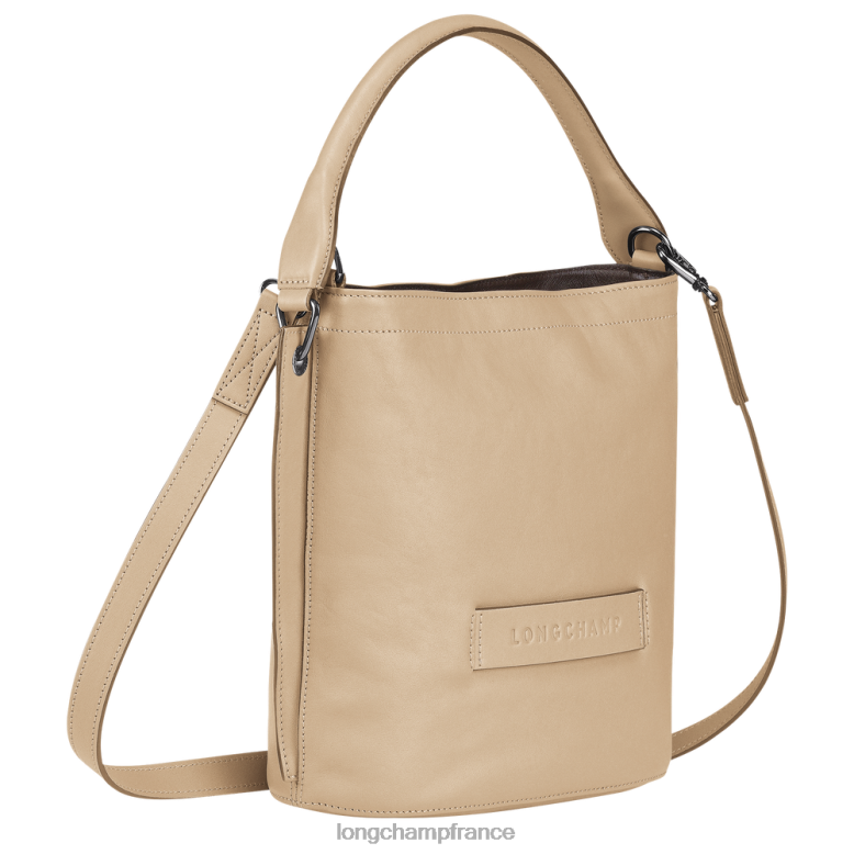 beige femmes sac à bandoulière 3D Sacs Longchamp Z6ZTP313